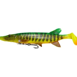 Savage Gear 4D Pike Shad (Firetiger)< Gummiköder ·Gummifische & Shads