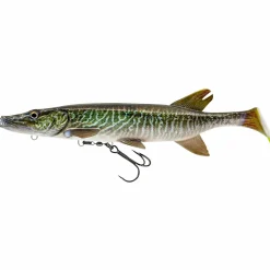 Clearance 3D Pike Shad (Jack Pike) Raubfischangeln Kunstköder|Gummiköder ·Gummifische & Shads