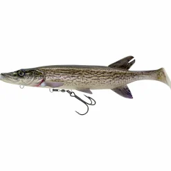 Savage Gear 3D Pike Shad (White Pike)< Gummiköder ·Gummifische & Shads|Raubfischangeln Kunstköder