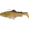 Savage Gear 3D Trout Rattle Shad (Clear Chub)< Gummiköder ·Fertig Montierte Gummifische