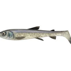 Outlet 3D Whitefish Shad (Dirty Silver) Gummiköder ·Gummifische & Shads