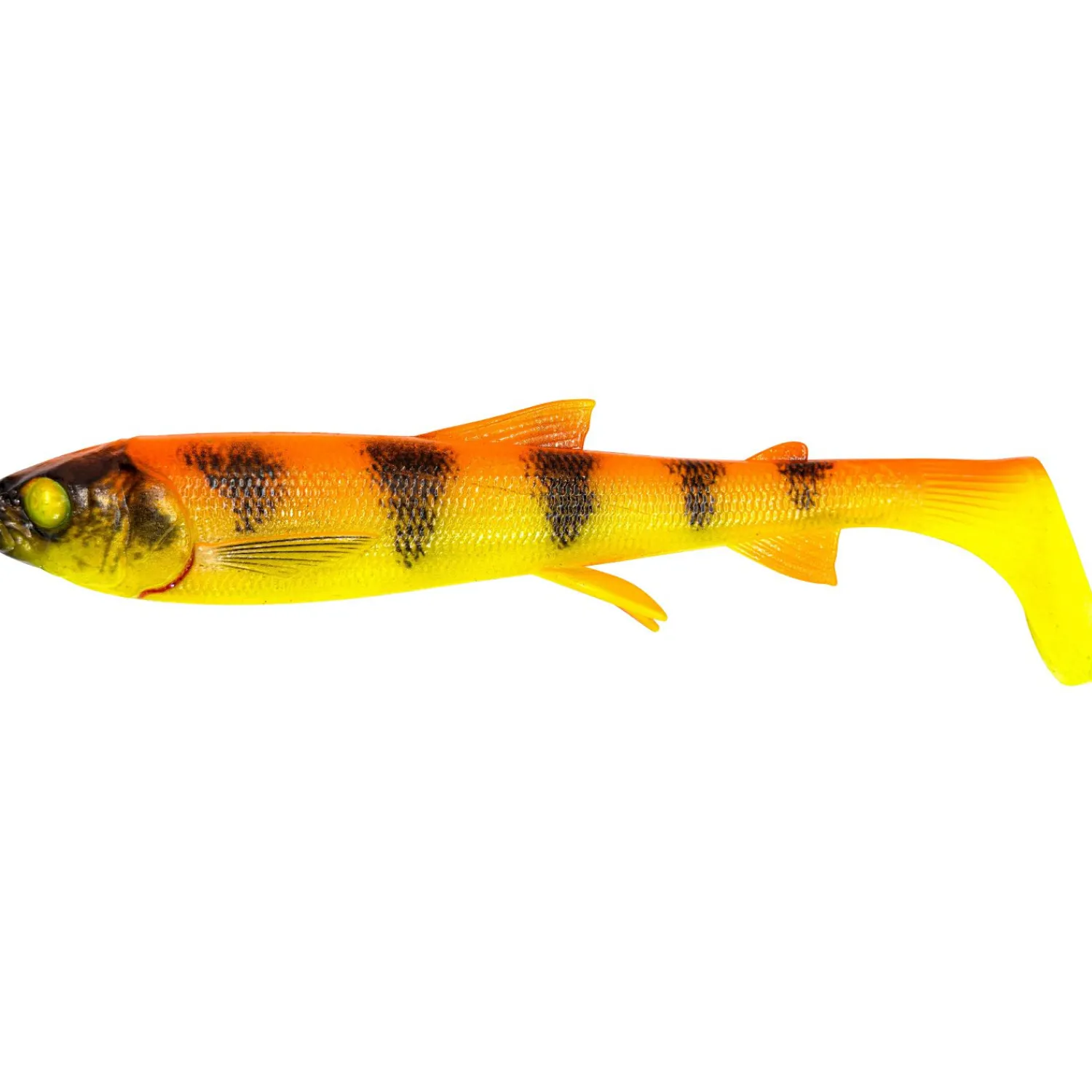 Hot 3D Whitefish Shad (Golden Ambulance) Gummiköder ·Gummifische & Shads