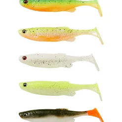 Online Fat Minnow T-Tail Darkwater Mix Kunstköder-Sets