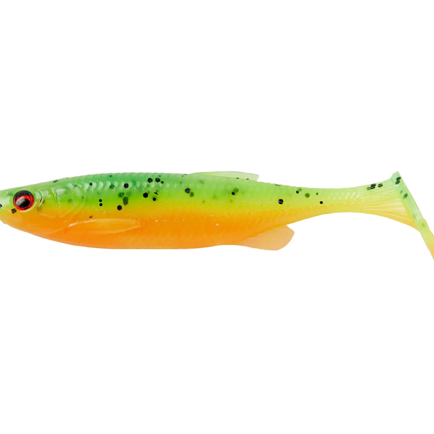 Savage Gear Fat Minnow T-Tail (Firecracker)< Gummiköder ·Gummifische & Shads