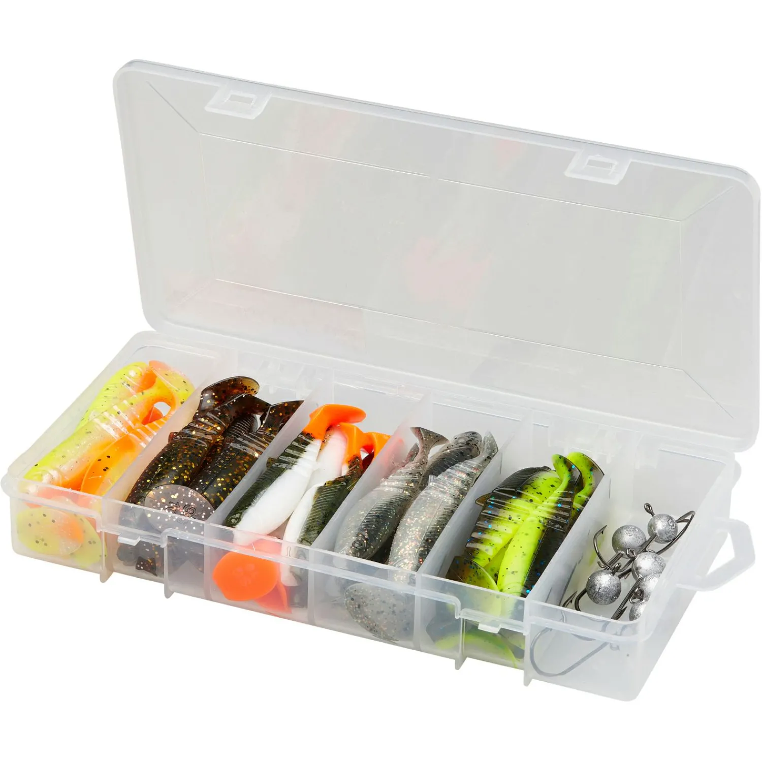 Best Köderset Cannibal Shad Kit Raubfischangeln Kunstköder|Kunstköder-Sets