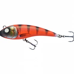 Best Low Glider Jerk (Red Tiger) Raubfischangeln Kunstköder|Wobbler