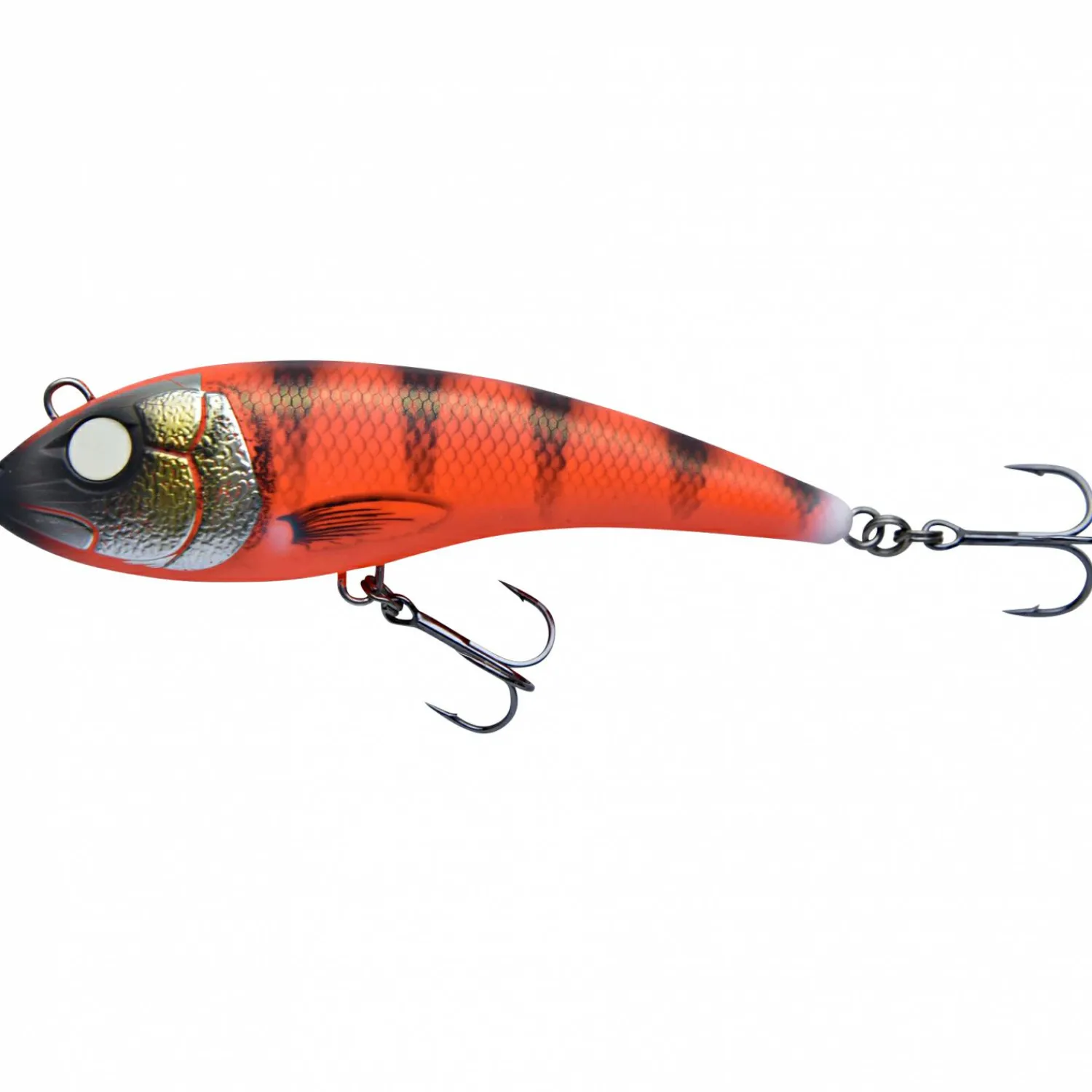 Best Low Glider Jerk (Red Tiger) Raubfischangeln Kunstköder|Wobbler