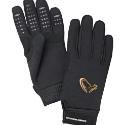 Savage Gear Neoprene Stretch Gloves (Black)< Outdoor- & Angel-Handschuhe