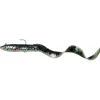 Best Sandaal Softbait 4D Real Eel (Black Green Pearl PHP) Gummiköder ·Gummiaale|Raubfischangeln Kunstköder