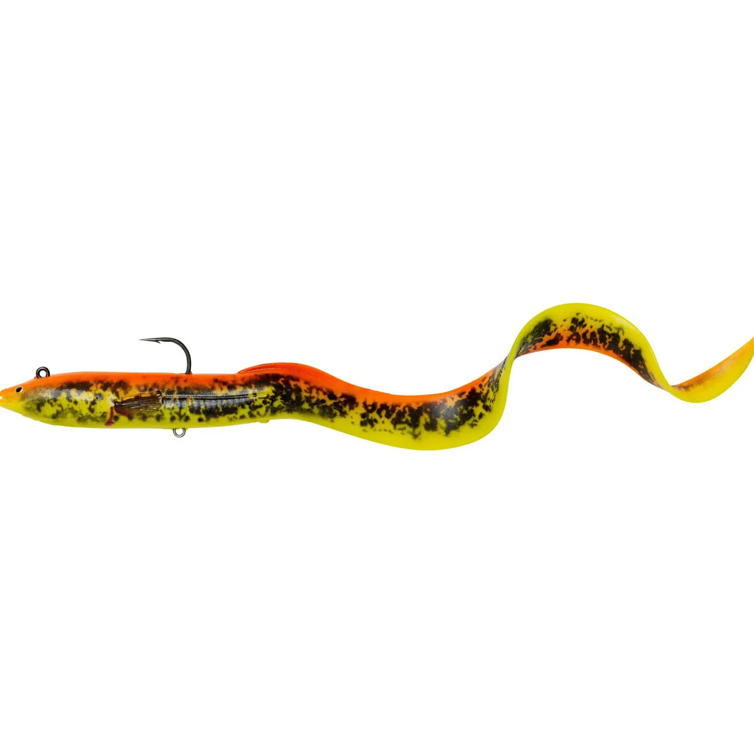 Savage Gear Sandaal Softbait 4D Real Eel (Golden Ambulance)< Gummiköder ·Gummiaale