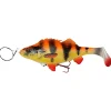 Discount Shad 4D Perch (Albino) Gummiköder ·Fertig Montierte Gummifische|Raubfischangeln Kunstköder