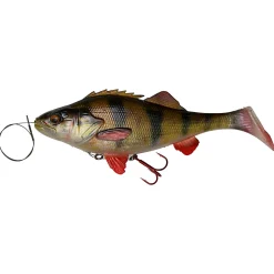 Savage Gear Shad 4D Perch (Perch)< Gummiköder ·Fertig Montierte Gummifische|Raubfischangeln Kunstköder
