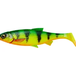 New Softlure 3D River Roach (Firetiger Fluo) Gummiköder ·Lose Gummifische