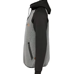 Savage Gear Tec-Foam Hoodie Herren (Dark Grey Melange)< Angelpullover & -Strickjacken