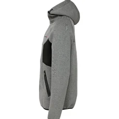 Savage Gear Tec-Foam Zip Hoodie Herren (Dark Grey Melange)< Angelpullover & -Strickjacken