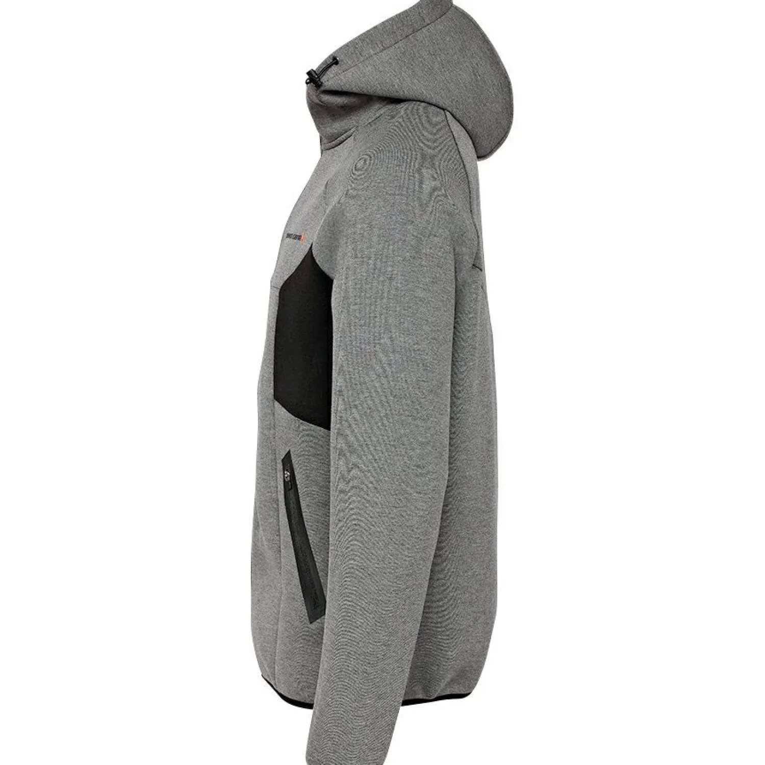 Savage Gear Tec-Foam Zip Hoodie Herren (Dark Grey Melange)< Angelpullover & -Strickjacken