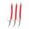 New Gummi Makks (fluo rot/luminous) Meeresköder|Meeresköder ·Angelzubehör Norwegen