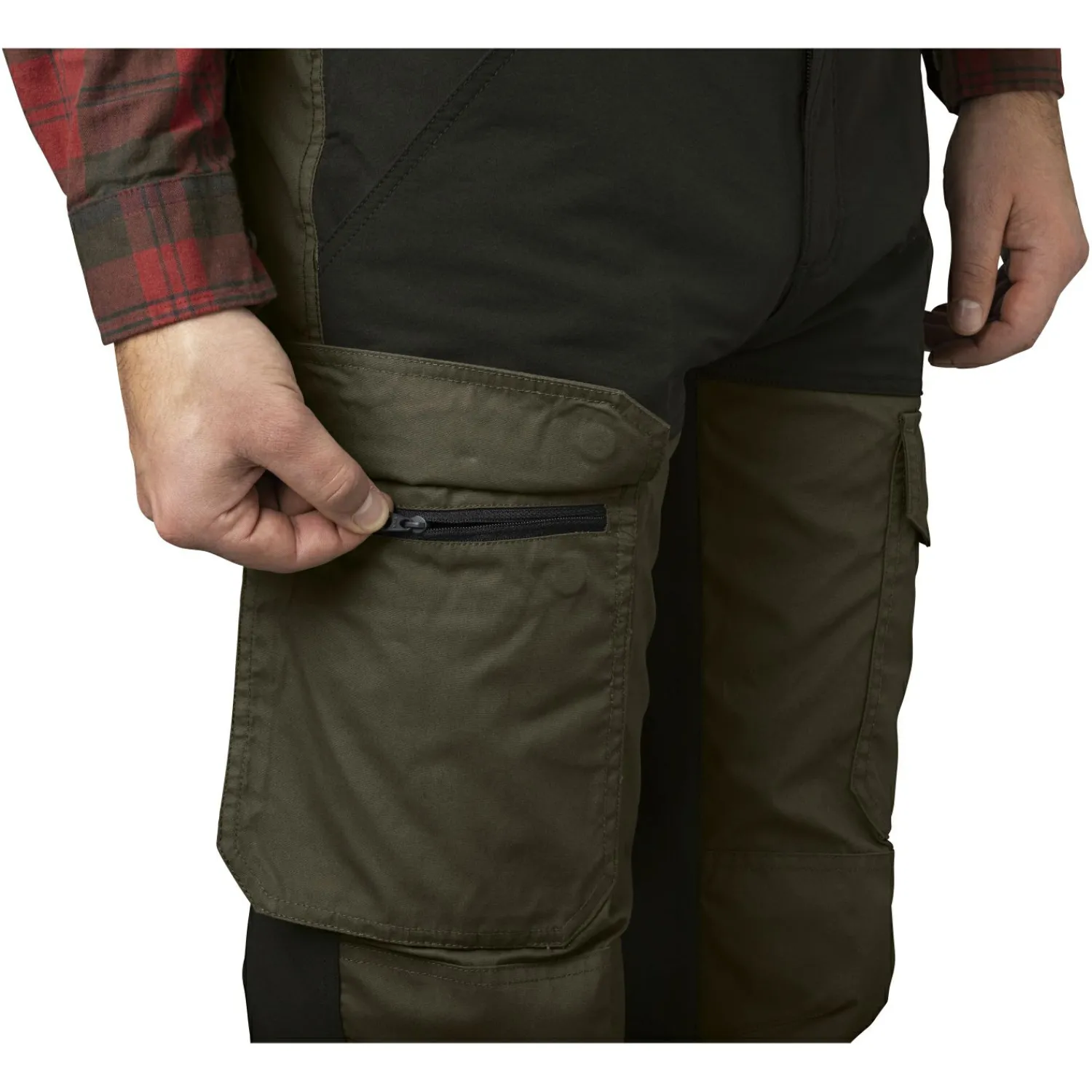 Sale Elm Outdoorhose Herren (Grizzly Brown/Meteorite) Outdoor- & Angler-Cargohosen