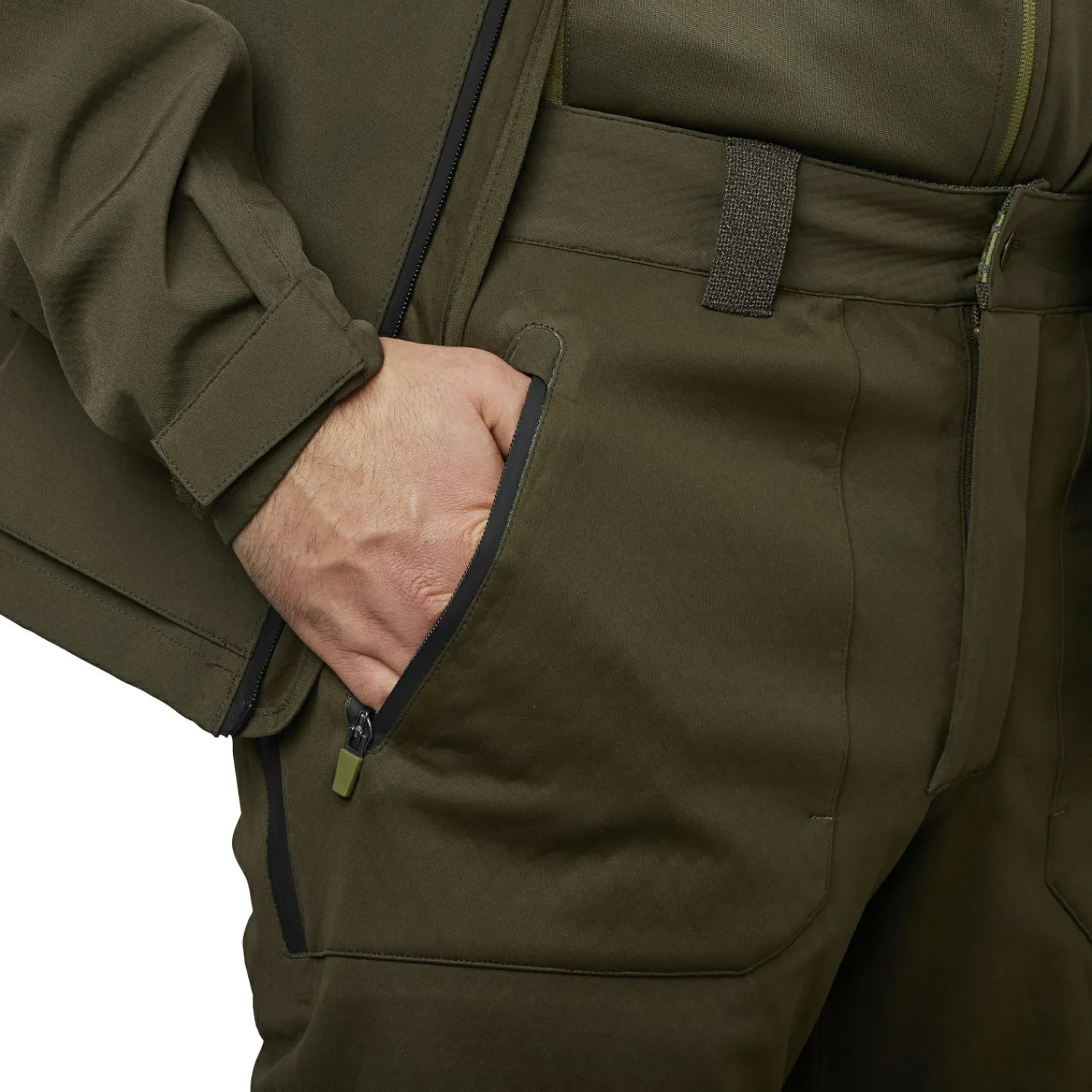 Discount Hawker Shell II Trousers Herren (Pine Green) Outdoor- & Angler-Cargohosen