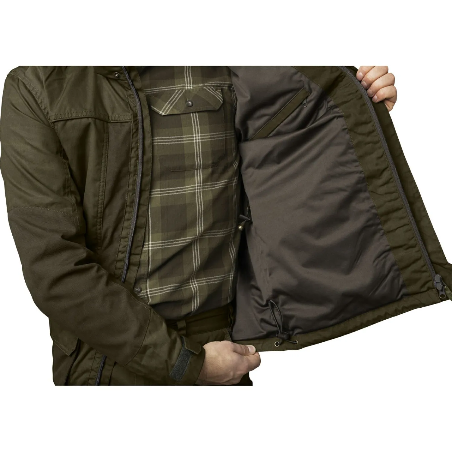 Seeland Key-Point Elements Jacket Herren (Pine Green/Dark Brown)< Outdoor- & Angel-Jacken