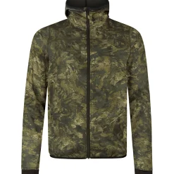 Outlet Power Camo Fleece Jacket Herren (InVis Green) Tarnjacken & Tarnwesten