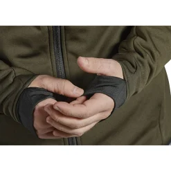 New Power Fleece Jacket Herren (Pine Green) Outdoor- & Angel-Jacken