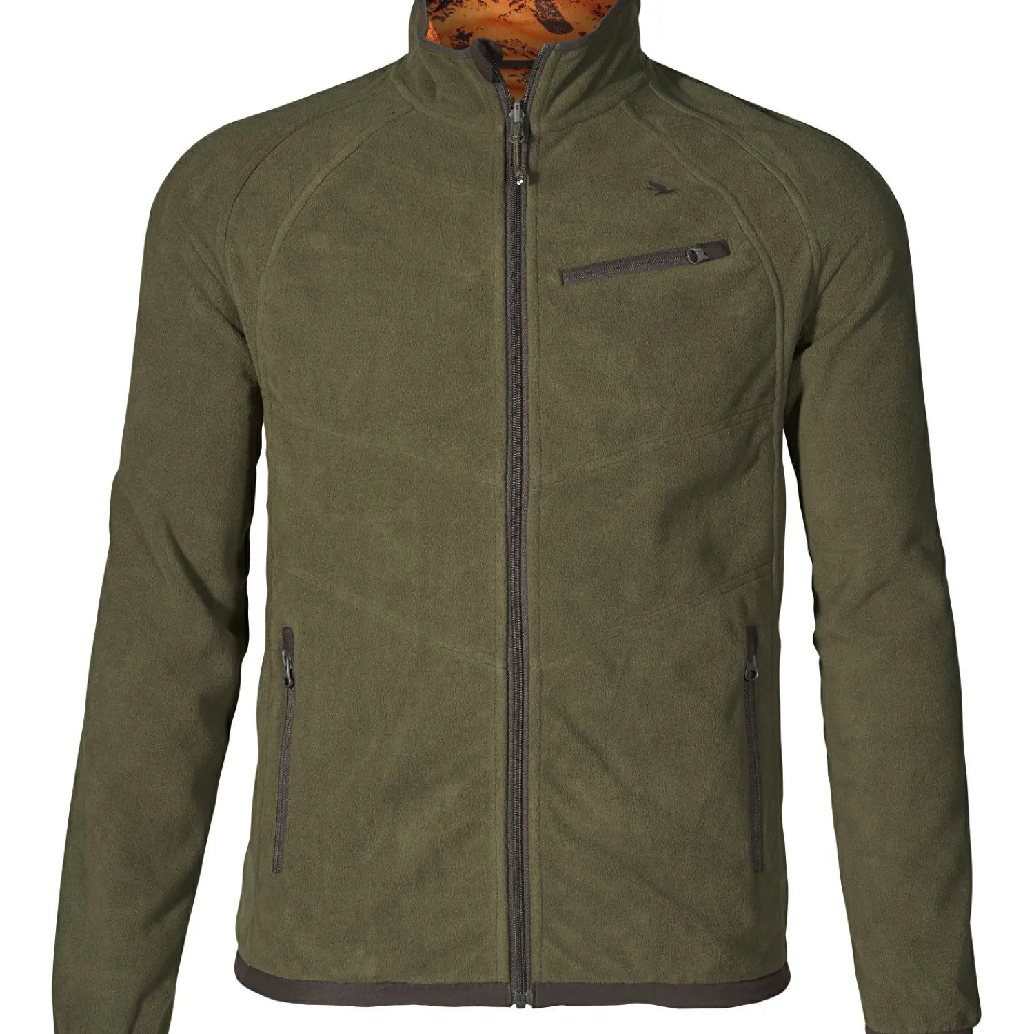Seeland Vantage Reversible Fleece Jacket Herren (Pine Green/InVis Orange Blaze)< Outdoor- & Angel-Jacken