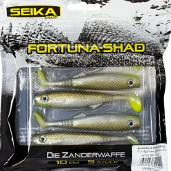 Seika Pro Fortuna Shad (Golden Brownie)< Gummiköder ·Gummifische & Shads
