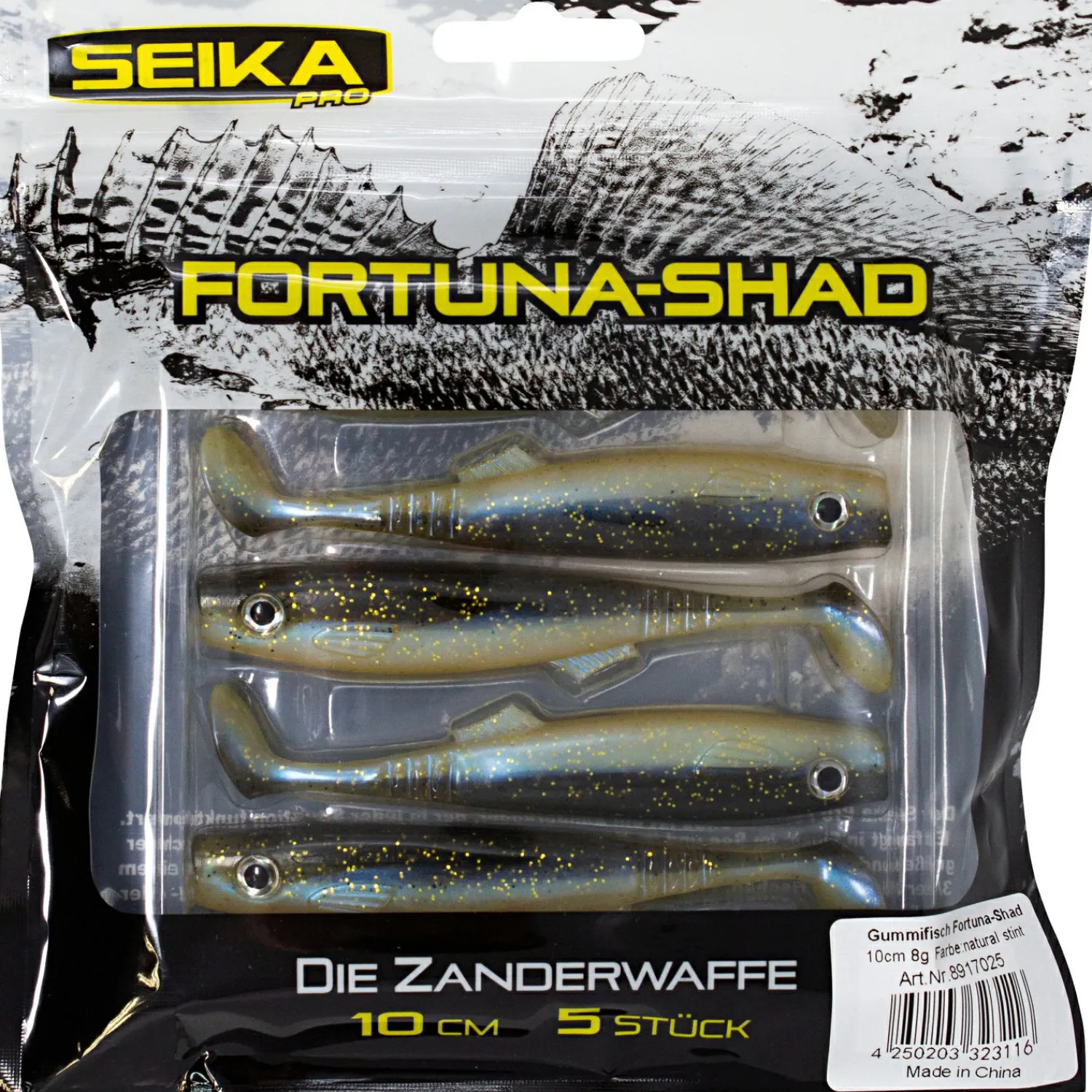 Fortuna Shad (Natural Stint) Gummiköder ·Gummifische & Shads