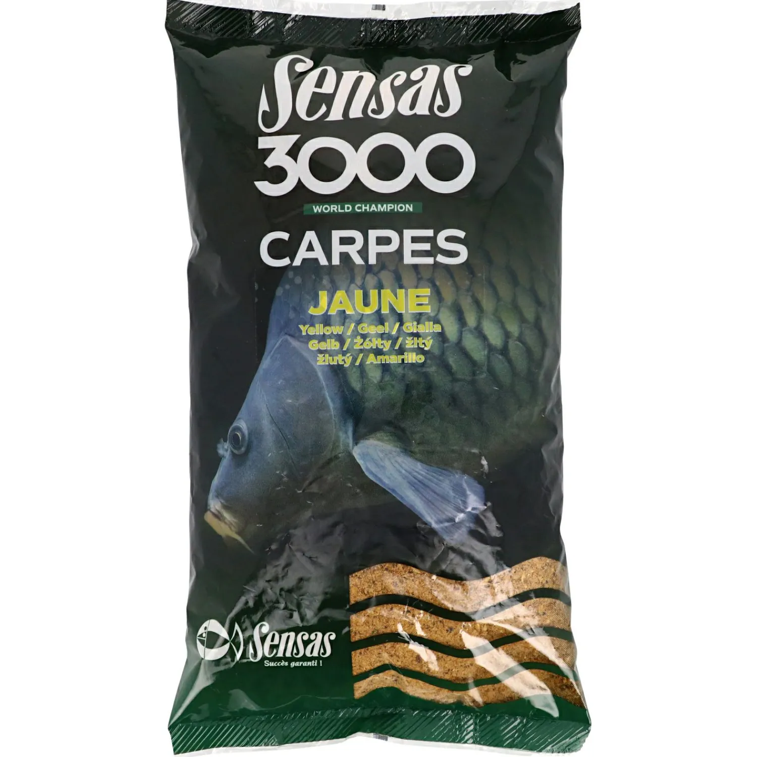 Sensas 3000 Grundfutter Carpes (gelb)< Karpfenfutter·Sonstiges Karpfenfutter|Karpfenfutter