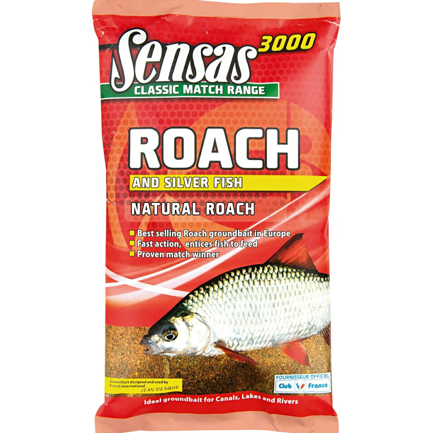 Sensas 3000 Grundfutter Roach (Natural Roach)< Friedfischfutter|Friedfischangeln-Zubehör