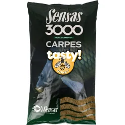 Sensas Grundfutter Carp Tasty (honey)< Friedfischfutter|Friedfischangeln-Zubehör