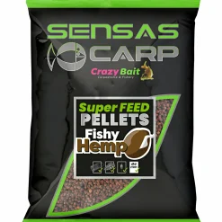 Sensas Super Feed Pellets (Fishy Hemp)< Karpfenfutter|Karpfenfutter·Partikelköder & Angel-Pellets