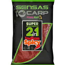 Sensas Super Köderpaste 2 in 1 (Indian Spicy)< Forellenangeln-Zubehör|Forellenfutter & Forellenteige