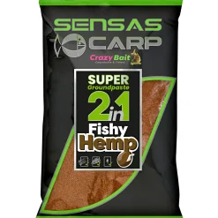 Super Köderpaste 2 in 1 (Fishy Hemp) Forellenangeln-Zubehör|Forellenfutter & Forellenteige
