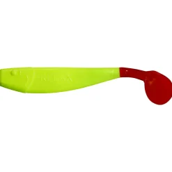 Discount Shad King 4" (Fluogelb/Rot) Gummiköder ·Gummifische & Shads|Raubfischangeln Kunstköder