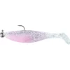 New Shad Kopyto River 4" (Bubblegum/Klar Silber Glitter) Gummiköder ·Fertig Montierte Gummifische