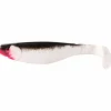 Online Shad Kopyto River 4" (Reinweiss/Schwarz) Gummiköder ·Fertig Montierte Gummifische|Raubfischangeln Kunstköder