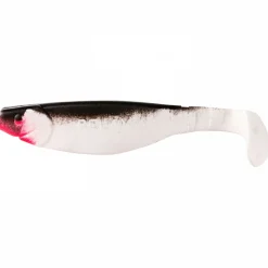 Online Shad Kopyto River 4" (Reinweiss/Schwarz) Gummiköder ·Fertig Montierte Gummifische|Raubfischangeln Kunstköder