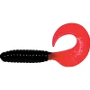 Online Twister 2" (Schwarz/Rot) Gummiköder ·Twister|Raubfischangeln Kunstköder