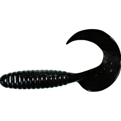 ShadXperts Twister 2"/3" (Schwarz)< Gummiköder ·Twister|Raubfischangeln Kunstköder