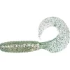 Hot Twister 3" (Silber/Glitter) Gummiköder ·Twister|Raubfischangeln Kunstköder