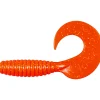ShadXperts Twister Xtra Fat Grub 5,5 (Orange/Glitter)< Gummiköder ·Twister|Raubfischangeln Kunstköder