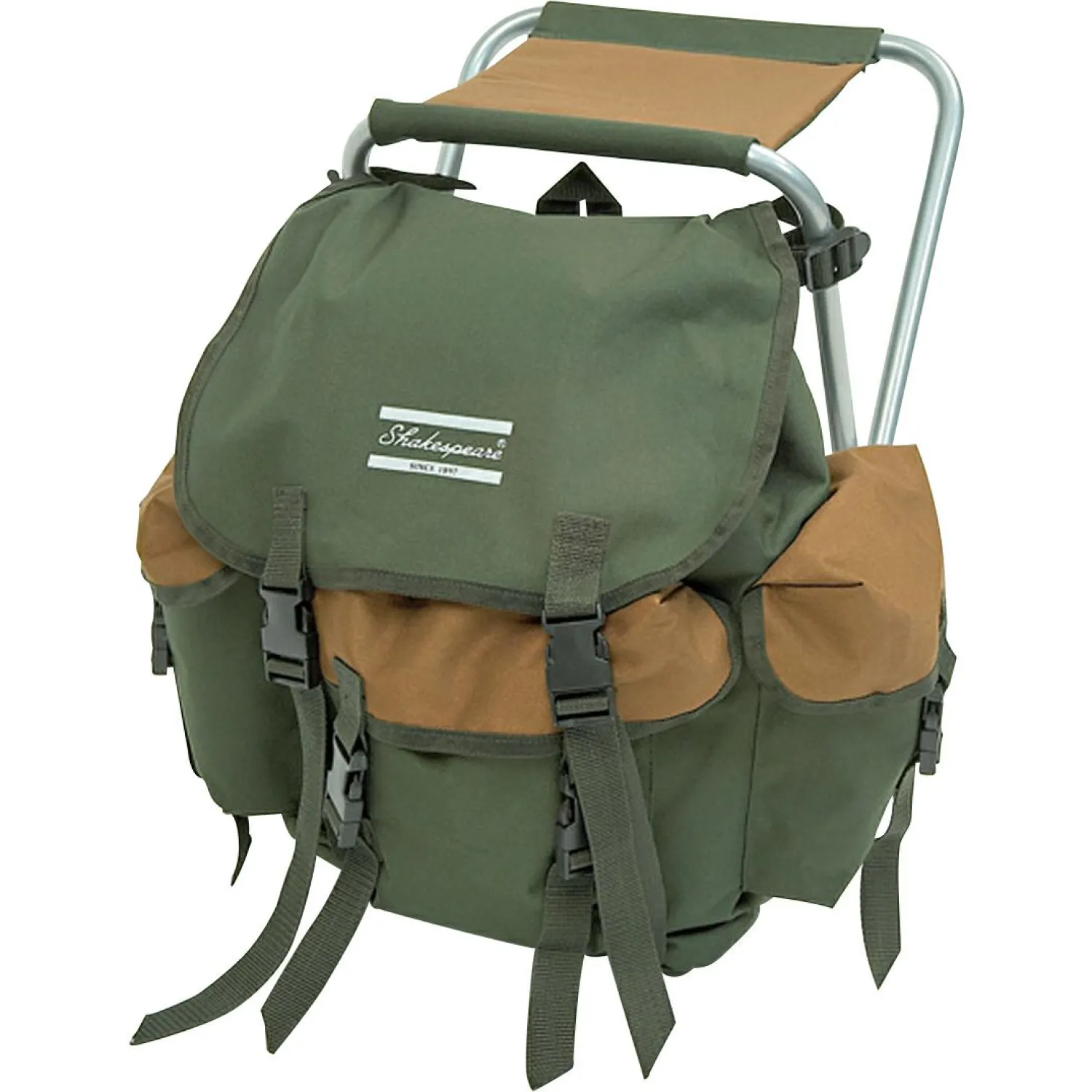 Klappstuhl-Rucksack Angeltaschen ·Angelrucksäcke|Campingmöbel·Camping- & Angelhocker