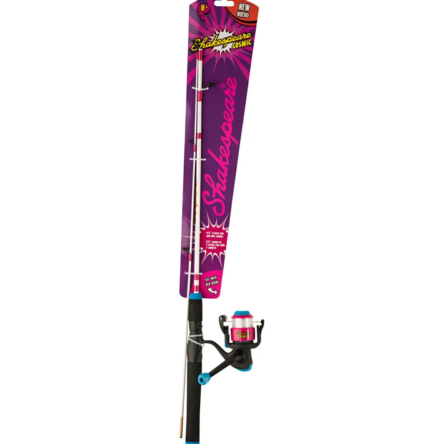 Spinning Combo Cosmic (pink, Stationärrolle) Kinder Kinder-Angelzubehör