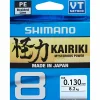 Shimano Angelschnnur Kariki 8 (multicolour)< Geflochtene Schnüre
