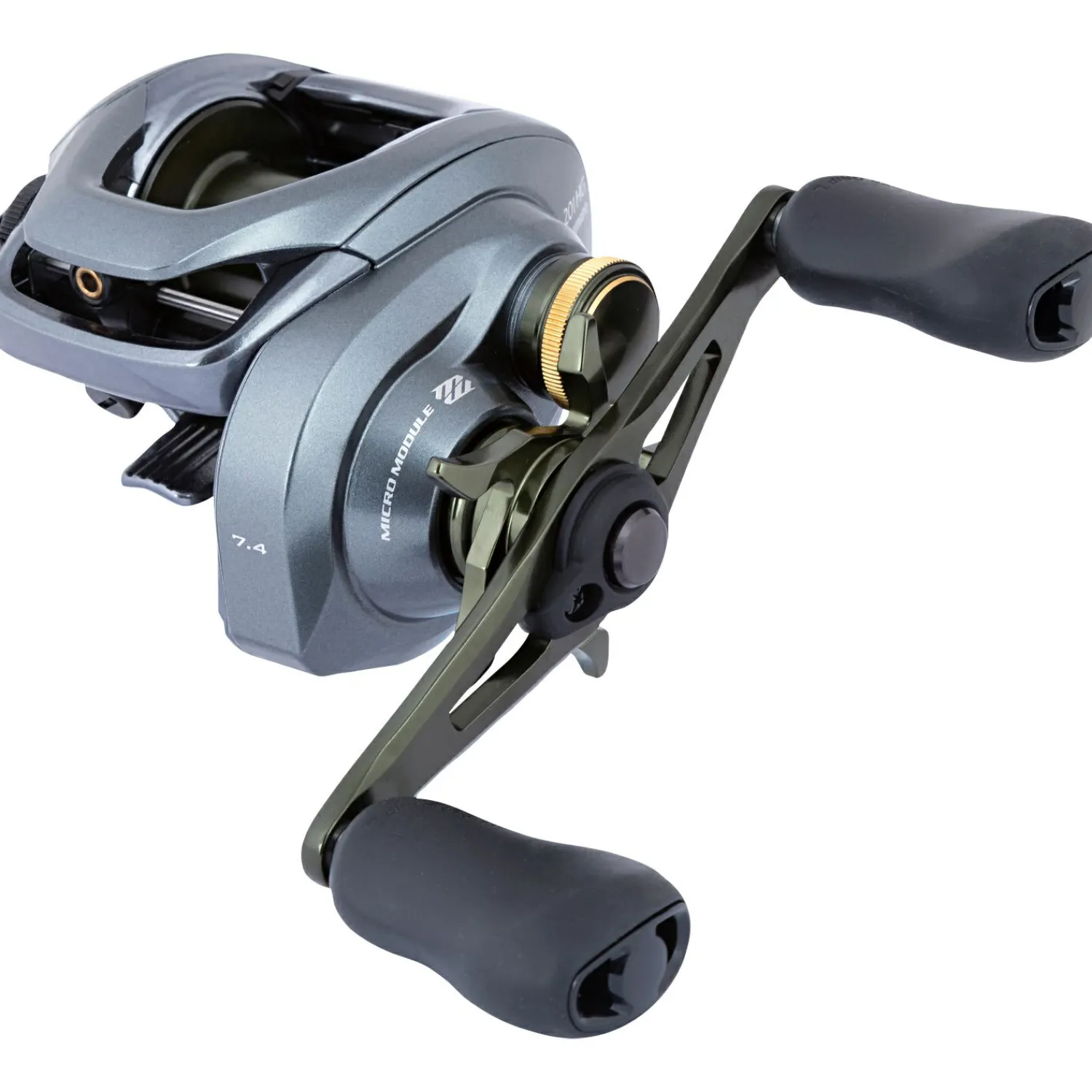 Shimano Baitcasting Rolle Curado DC 200 201 HG LH< Baitcastrollen