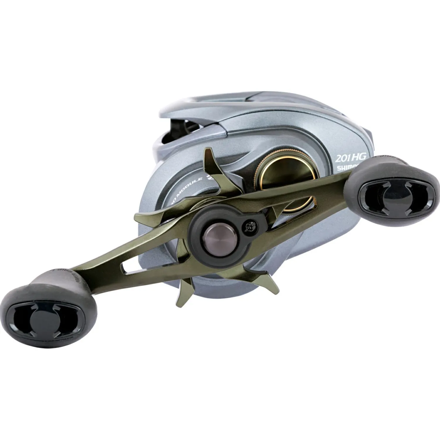 Shimano Baitcasting Rolle Curado DC 200 201 HG LH< Baitcastrollen