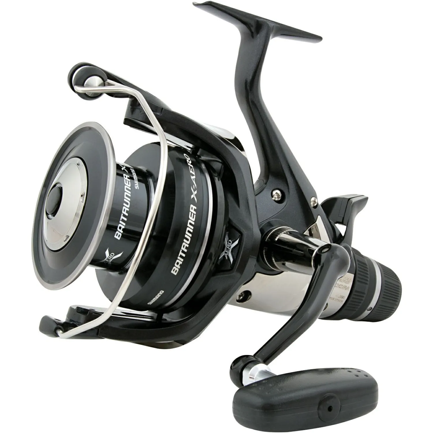 Shimano Freilaufrolle Baitrunner X-Aero RA RA 10000< Karpfenrollen|Freilaufrollen