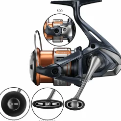 Shimano Spinnrolle Nasci FD C5000 XG< Raubfischrollen